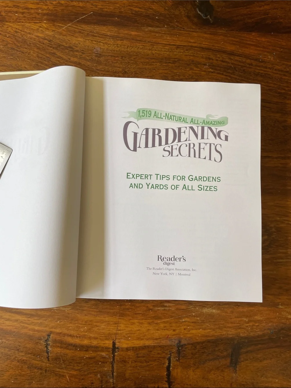 2 Hardcover Books Reader’s Digest Gardening Secrets + 75 Exciting Vegetables